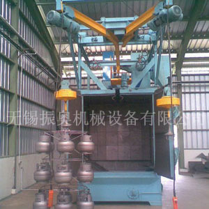 双吊钩式抛丸机
